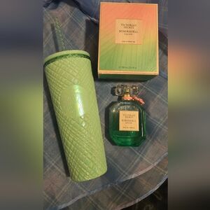 RARE!! Starbucks Iridescent Mint JadeGreen Jewel VentiTumbler 24oz + VS